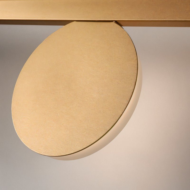 Auric Onyx Wall Lamp With Luxe Gold Accents And Modern Design