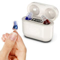 AureaSilk Amplificateur audio intra-auriculaire discret, rechargeable, avec conversations claires