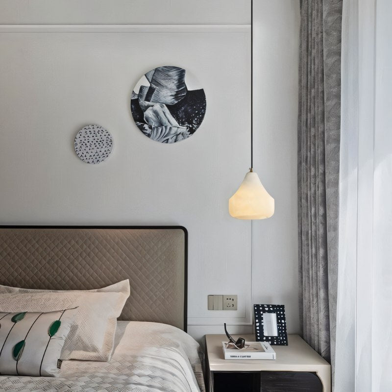 LumaNest Alabaster Pendant Light For Modern Interiors