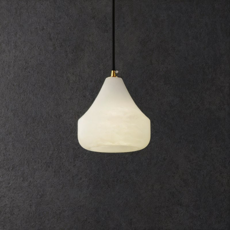 LumaNest Alabaster Pendant Light For Modern Interiors