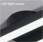 Plafoniera LED ultrasottile semipiatta in alluminio, LumenVale
