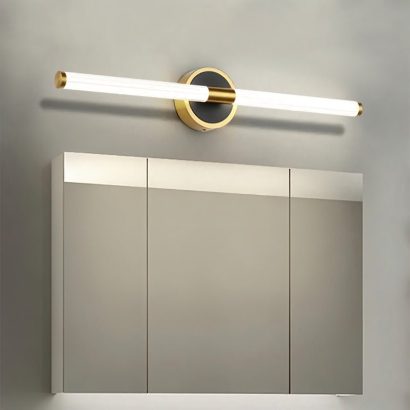 Aero Luxe Linear Wall Sconce Modern Aluminum And Acrylic Bath And Vanity Light