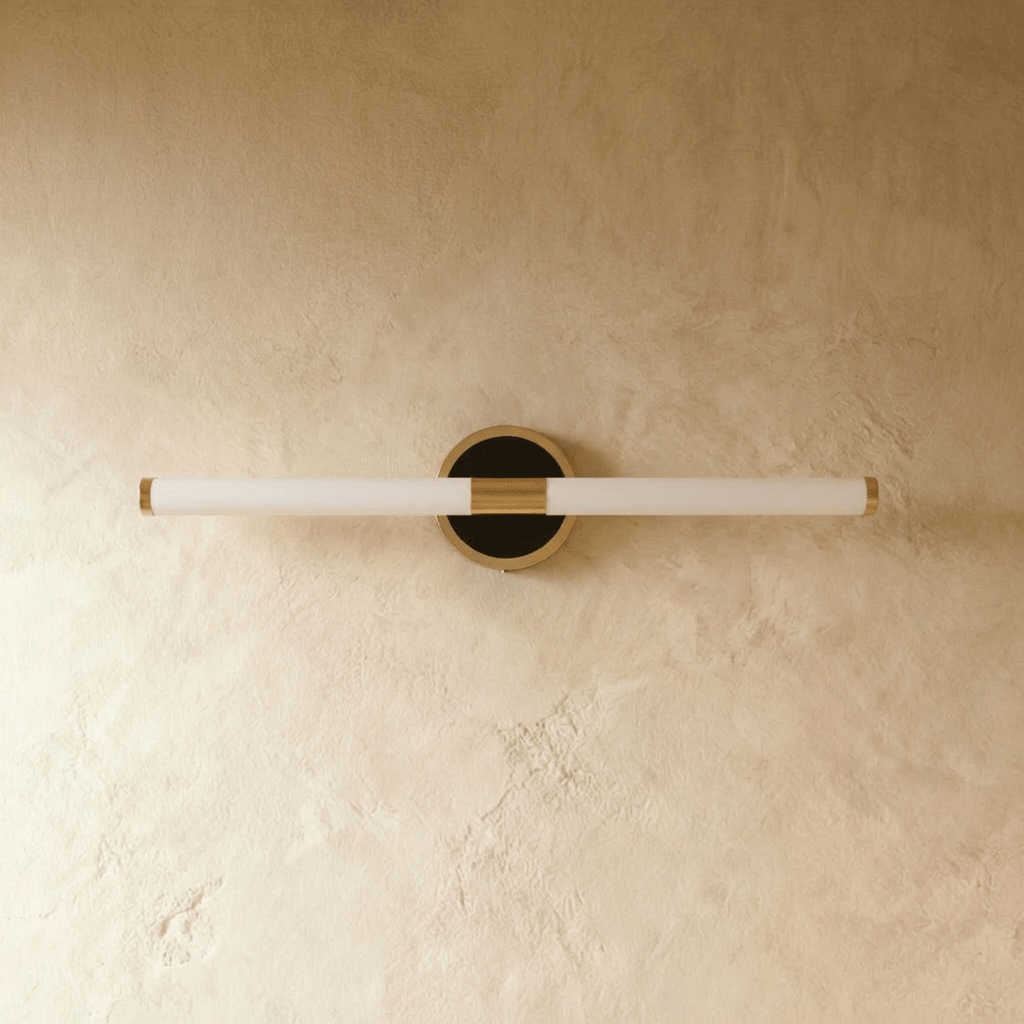 Aero Luxe Linear Wall Sconce Modern Aluminum And Acrylic Bath And Vanity Light