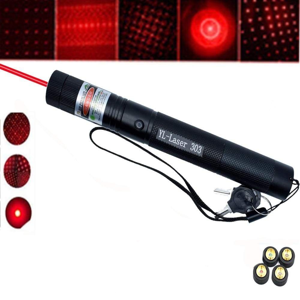LumenRay 303 dálkový laserový ukazovátko, zelený paprsek, odolný přenosný design