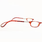 Lunettes de lecture Vira, monture magnétique à clips, cordon réglable pour le cou