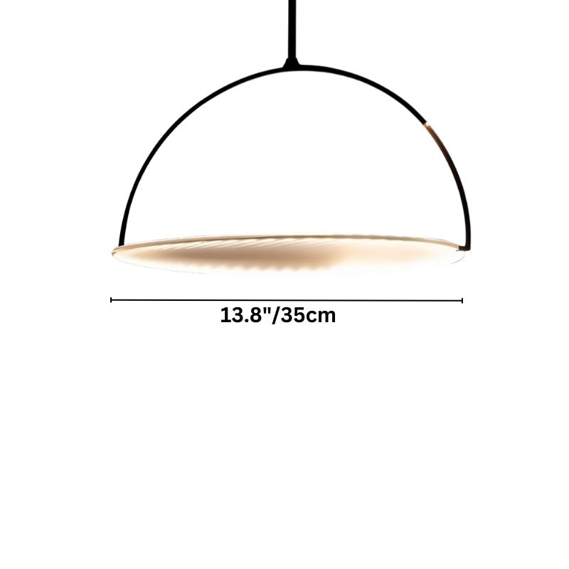 Candeeiro de Teto LED Nebula Portals com Difusor de Tecido e Estrutura em Aço