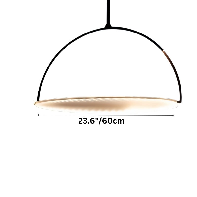 Candeeiro de Teto LED Nebula Portals com Difusor de Tecido e Estrutura em Aço
