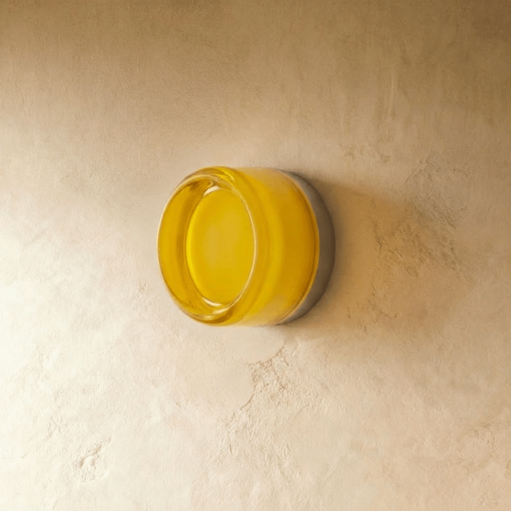 CircaGlow Aluminum Round Wall Lamp For Warm Ambient Glow In Modern Living Spaces