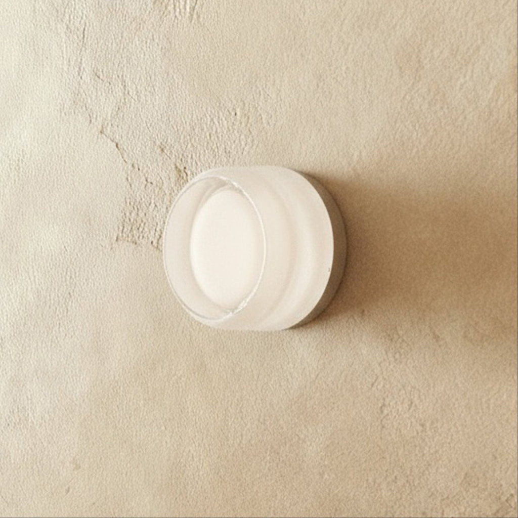 CircaGlow Aluminum Round Wall Lamp For Warm Ambient Glow In Modern Living Spaces