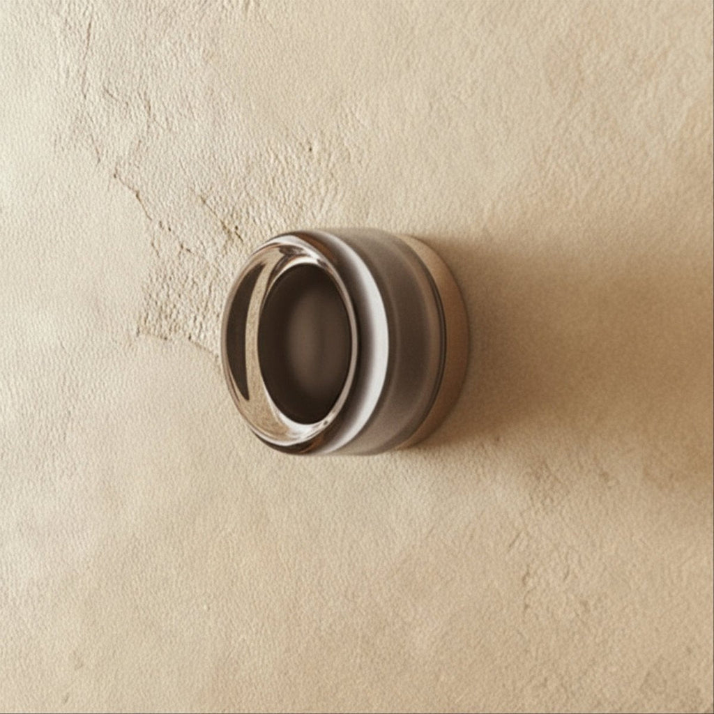 CircaGlow Aluminum Round Wall Lamp For Warm Ambient Glow In Modern Living Spaces