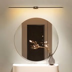 Lámpara de pared delgada LuminaEdge para espejos y tocadores en aluminio  