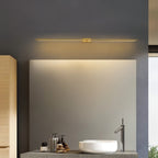 Lámpara de pared delgada LuminaEdge para espejos y tocadores en aluminio  