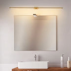 Lámpara de pared delgada LuminaEdge para espejos y tocadores en aluminio  