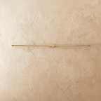 Lámpara de pared delgada LuminaEdge para espejos y tocadores en aluminio  