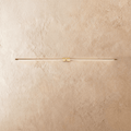 Lámpara de pared delgada LuminaEdge para espejos y tocadores en aluminio  