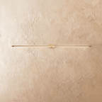 Lámpara de pared delgada LuminaEdge para espejos y tocadores en aluminio  
