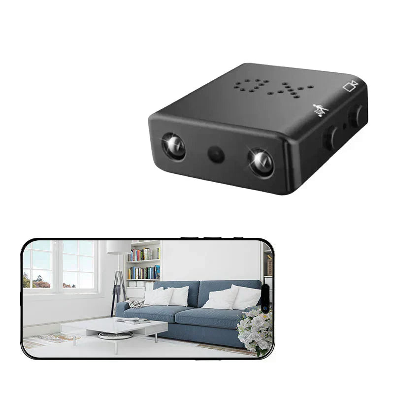 Kamera WiFi AeroLite Mini, obraz HD 1080p z dźwiękiem i alertami o wykryciu ruchu