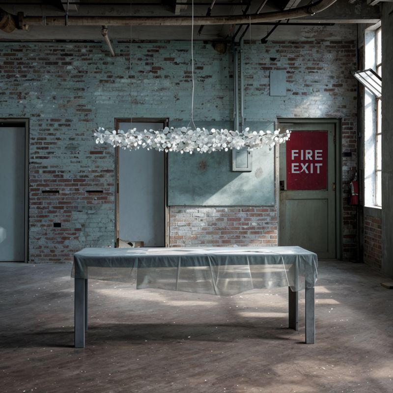 Lustre Luxori Disc avec finition or et chrome pour intérieurs modernes