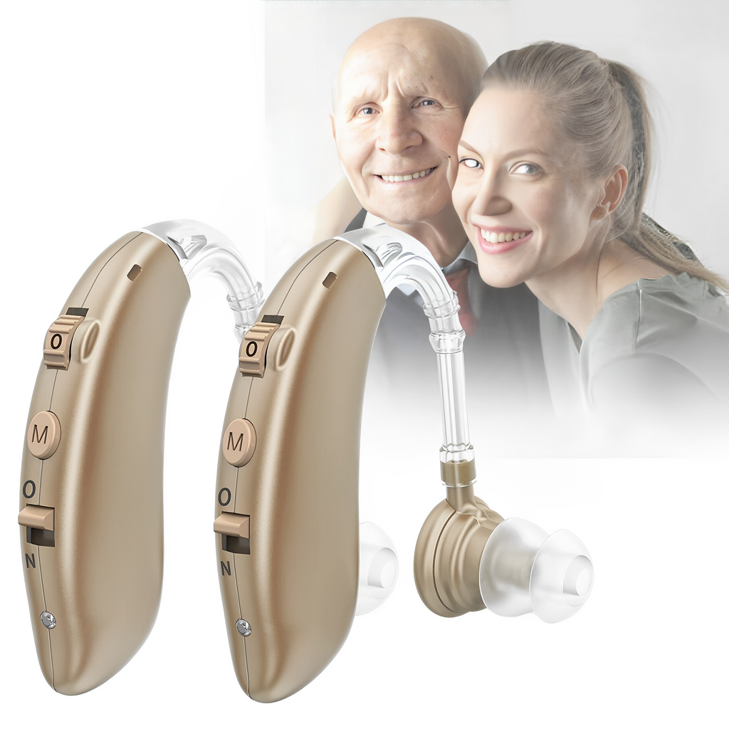 LumaHear Pro In-Ear Aids With Noise Reduction, Rechargeable