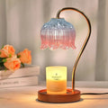 Lampa na zahřívání vonných svíček ve tvaru okvětního lístku, bezplamenný difuzér vůně pro moderní dekoraci