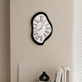 Wall Clock, Lorien Dalí-Style Surrealist Design With Silent Quartz Movement