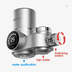 ClearView Faucet Water Filter With LED Display For Kitchen Tap Water