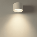 Applique da parete LED senza fili, stile nordico, ricaricabile, con dimmer a telecomando