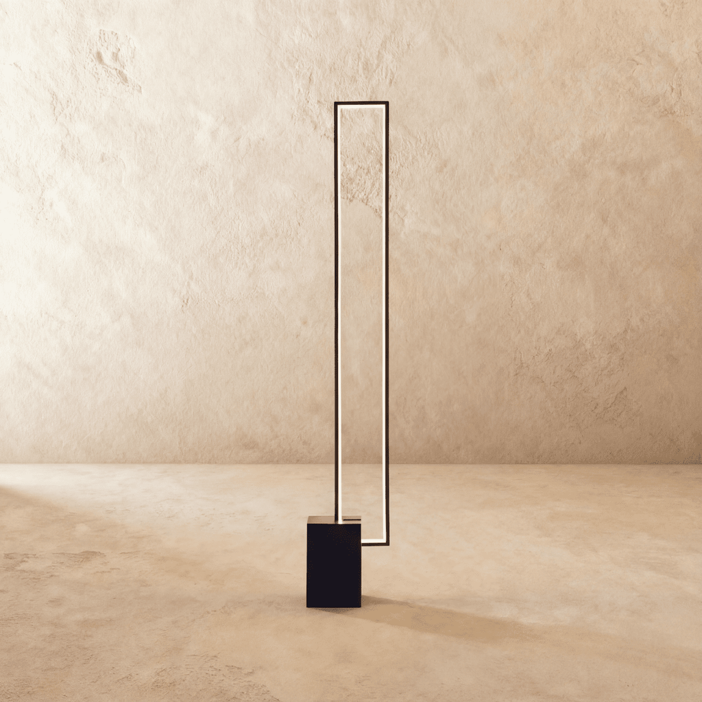 AstraLume Modern Floor Lamp With Adjustable Brightness For Living Spaces