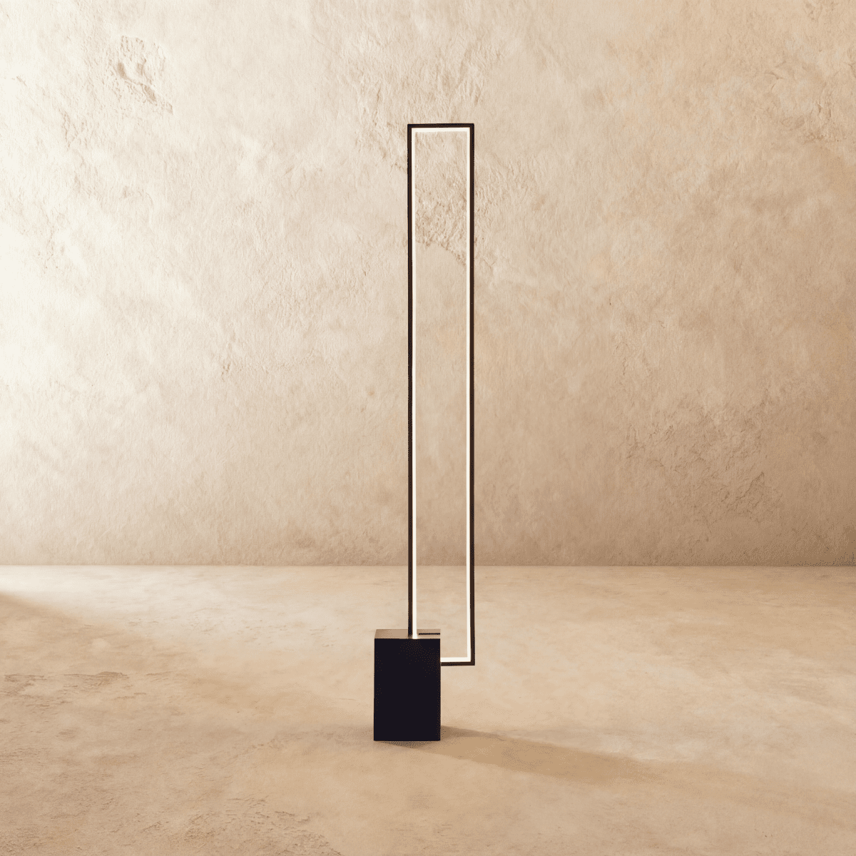 AstraLume Modern Floor Lamp With Adjustable Brightness For Living Spaces