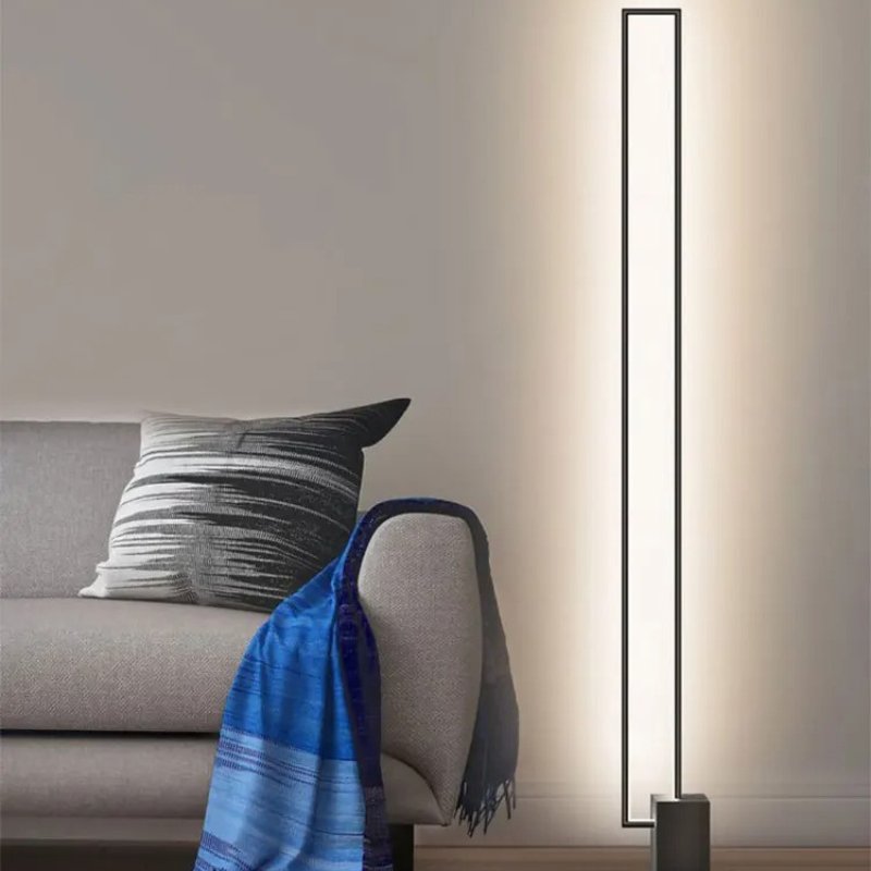 AstraLume Modern Floor Lamp With Adjustable Brightness For Living Spaces