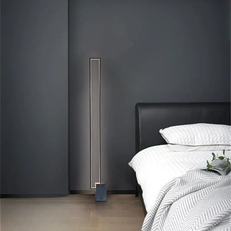 AstraLume Modern Floor Lamp With Adjustable Brightness For Living Spaces