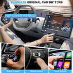 Bezdrátový adaptér CarPlay a Android Auto pro více než 800 vozidel