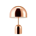 Lampe de table LED couleur cuivre à intensité variable, idéale comme lampe de chevet ou de bureau, 4 finitions