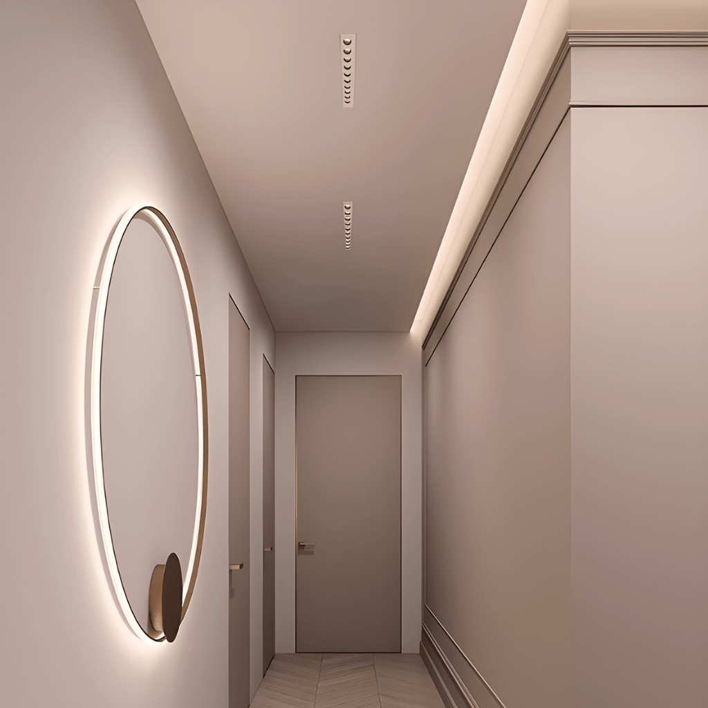 Aurora tenké zapuštěné nastavitelné LED stropní světlo pro moderní stropy