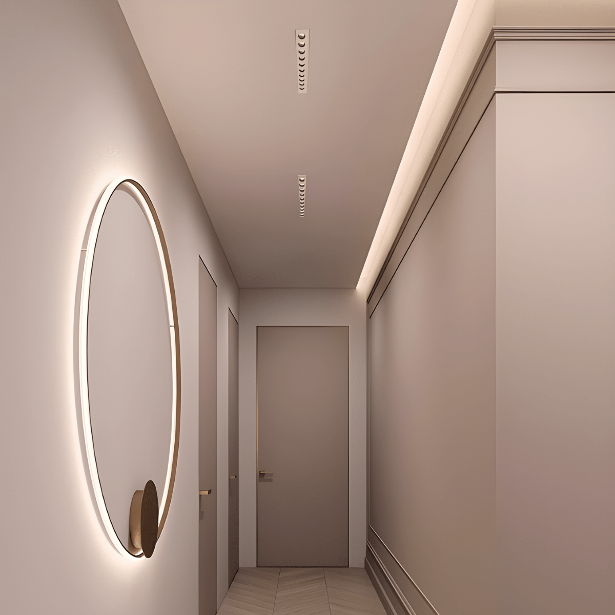 Aurora tenké zapuštěné nastavitelné LED stropní světlo pro moderní stropy