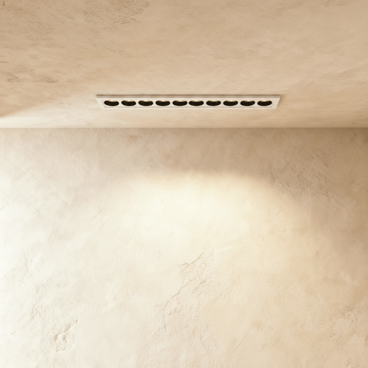 Aurora tenké zapuštěné nastavitelné LED stropní světlo pro moderní stropy
