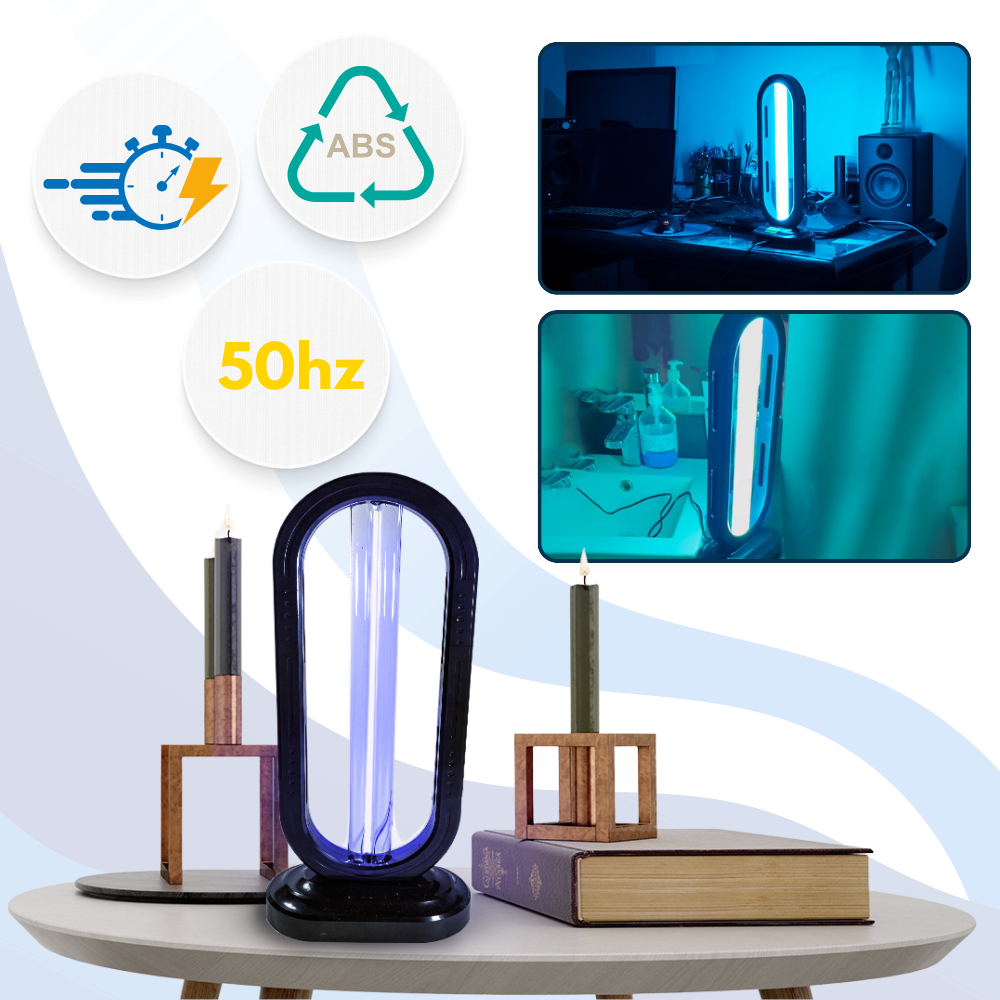 Lampe désinfectante UV-C portable contre les punaises de lit, pour la maison et les voyages