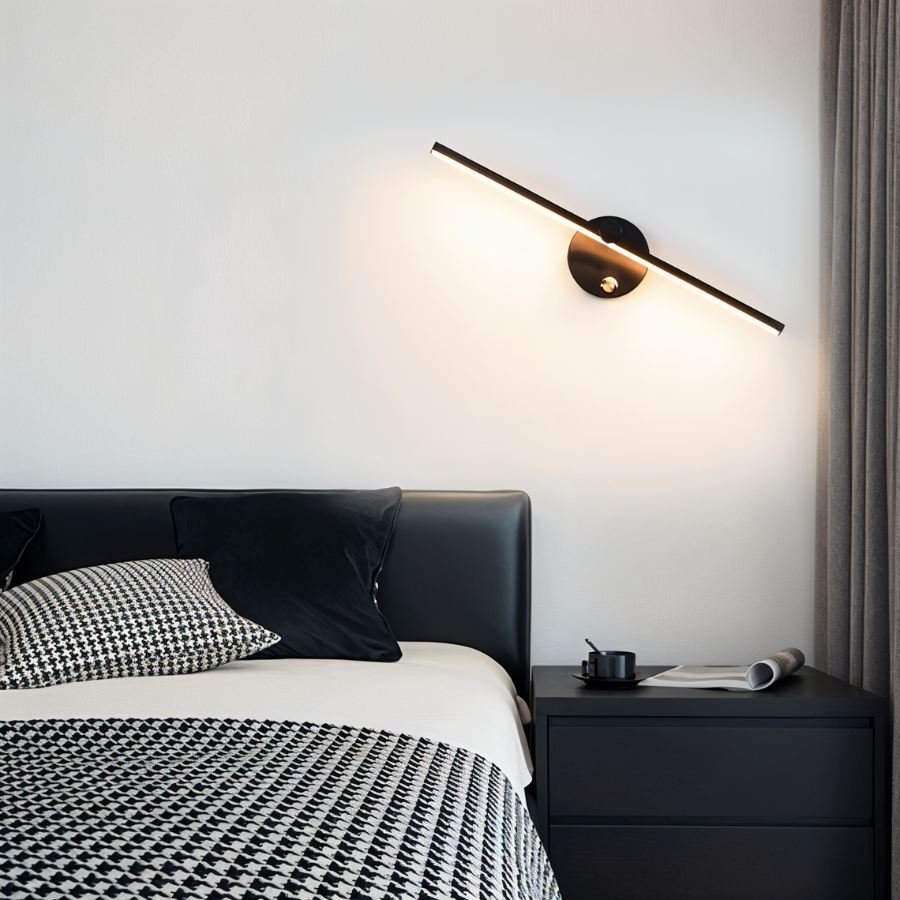NovaLine Aluminum Wall Lamp With 300 Degree Rotation For Modern Spaces