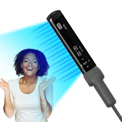308-nm-UVB-Phototherapielampe mit drei austauschbaren Lampenschirmen