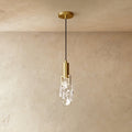 Aurelia Gold Crystal Pendant Light With Soft LED Glow