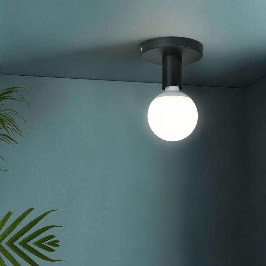 NovaLattice Minimal LED Ceiling Light in Black or White