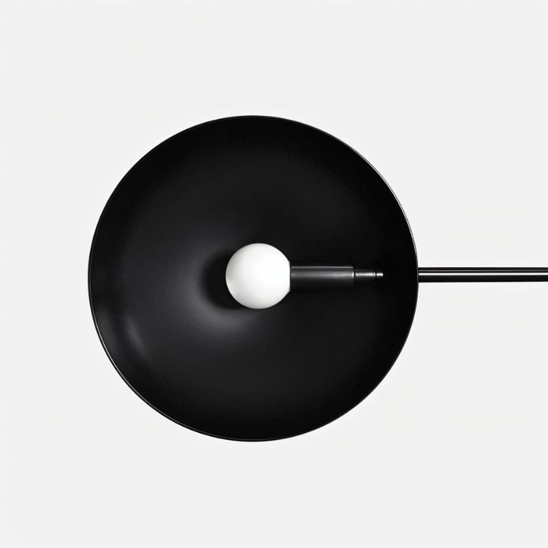 NovaOrb Hovering Kinetic Pendant Chandelier With Wood Steel And Glass Orbs