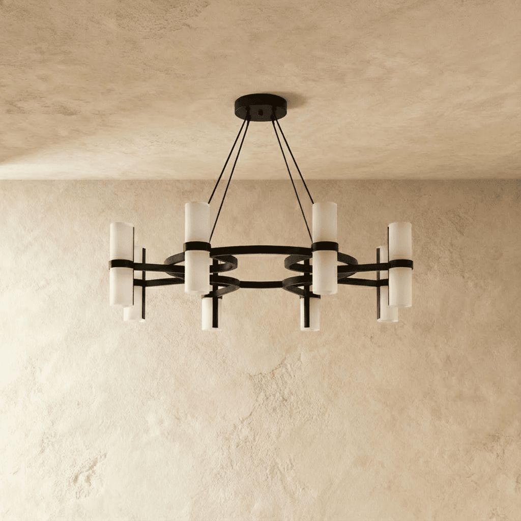NovaCircle Copper Ring Chandelier For Modern Ambient Lighting