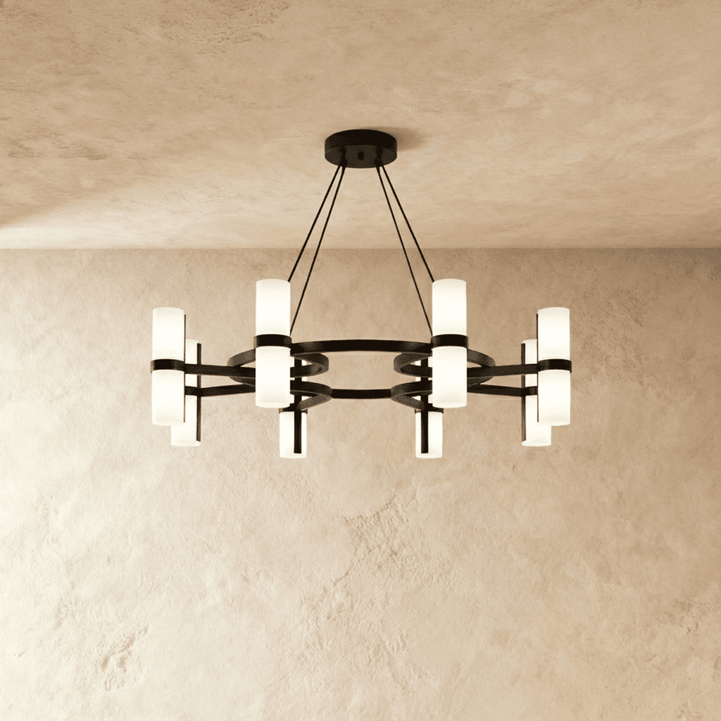 NovaCircle Copper Ring Chandelier For Modern Ambient Lighting