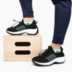 Sneakers da donna Elara comode con supporto elastico e calzata aderente
