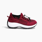 Sneakers da donna Elara comode con supporto elastico e calzata aderente