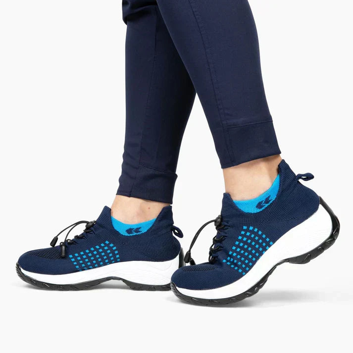 Sneakers da donna Elara comode con supporto elastico e calzata aderente