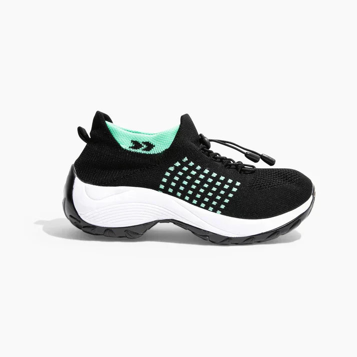 Sneakers da donna Elara comode con supporto elastico e calzata aderente