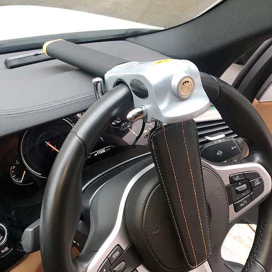 Steering Wheel Anti-Theft Lock Bar, SentinelGuard Pro Car Security
