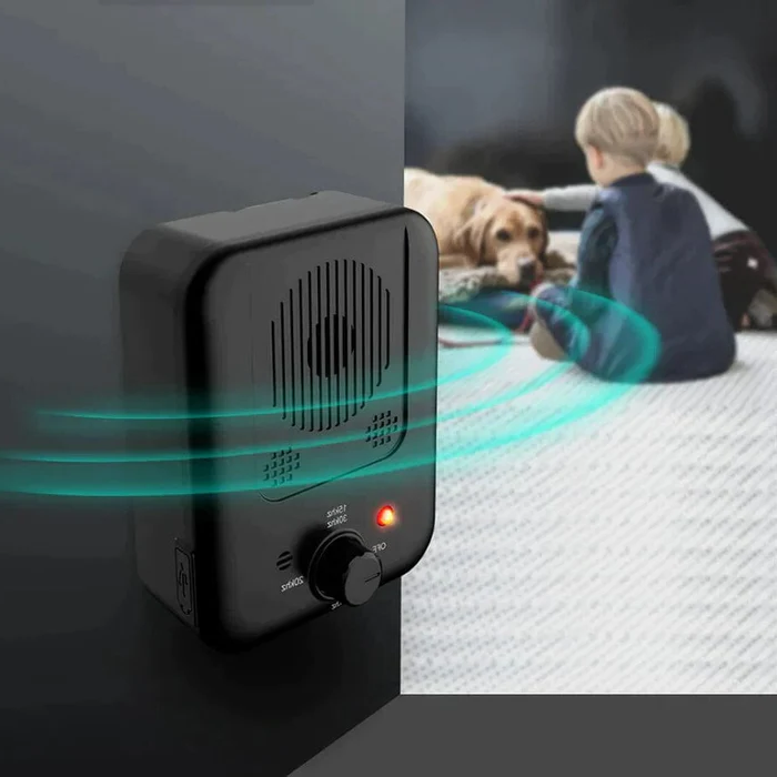 Ultraschallgerät gegen Hundegebell, geräuschaktiviert, tragbar